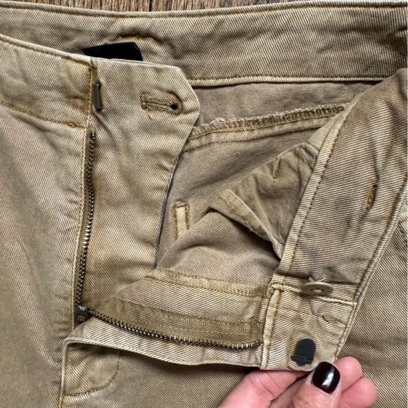 GAP Midrise Loose Khaki Cargo Pants Size 4 - Picture 6 of 10